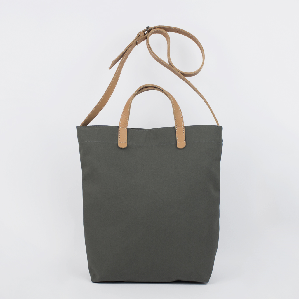 All Day Tote Grey Front 1024px TOTE ALL DAY / GRIS & NATURAL - Imagen 1